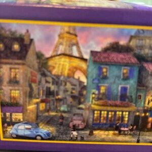 1000 PV Springbok jigsaw puzzle. Eiffel Magic